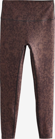 Skinny Pantalon de sport Next en marron : devant