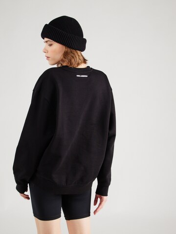 Karl Lagerfeld Sweatshirt 'Ikonik 2.0' in Zwart