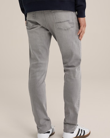 WE Fashion Slimfit Džíny – šedá
