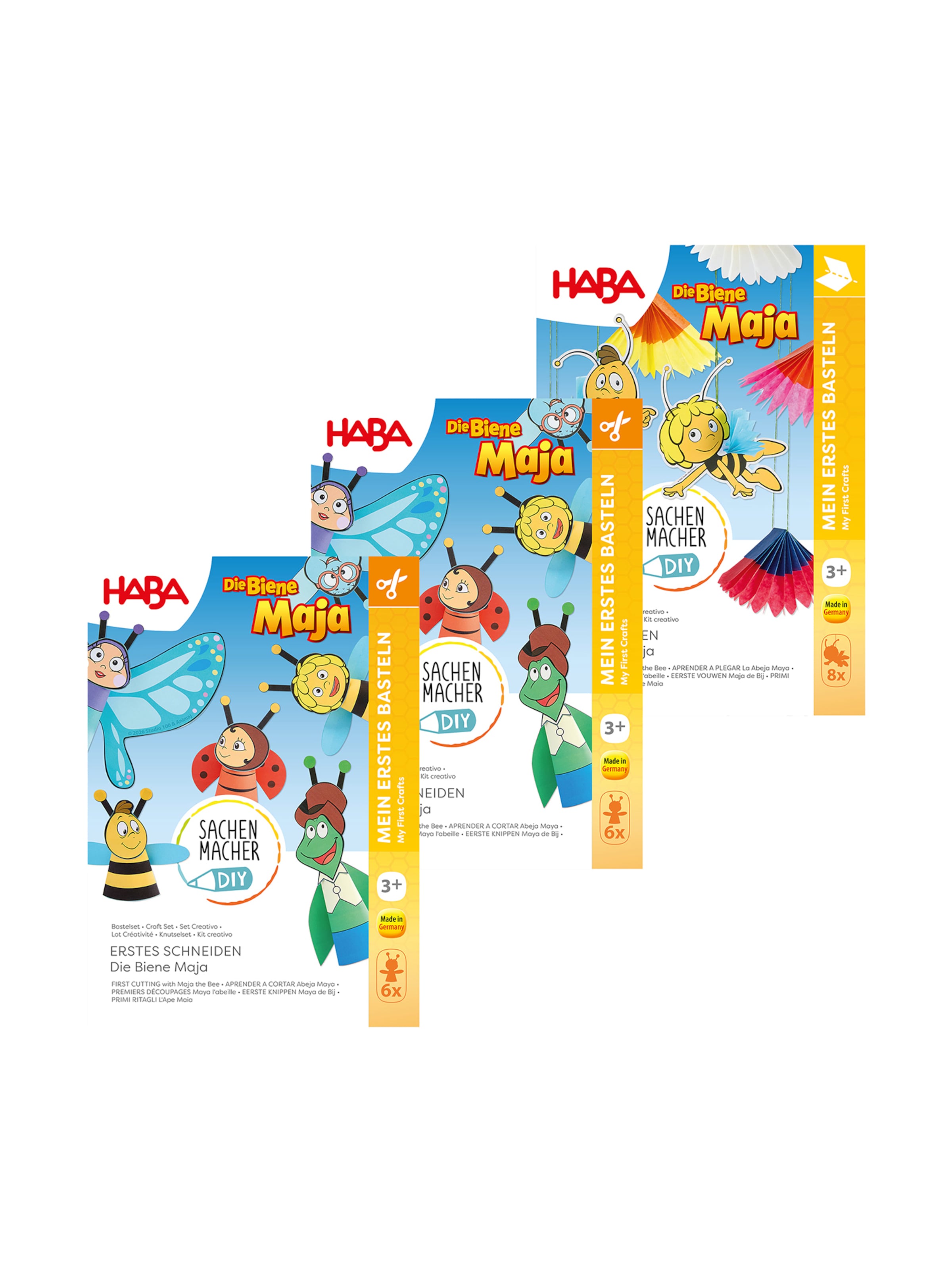 HABA Craft items ' Die Biene Maja - Kleben, Falten & Schneiden ' in Mixed colors: front