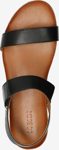 MEXX Sandal 'GROOVE' i svart