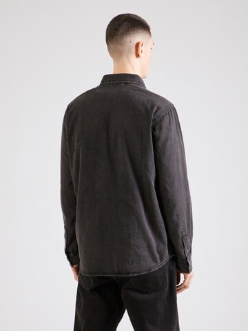 JJ Rebel Regular fit Overhemd 'JREBAUSTIN' in Zwart