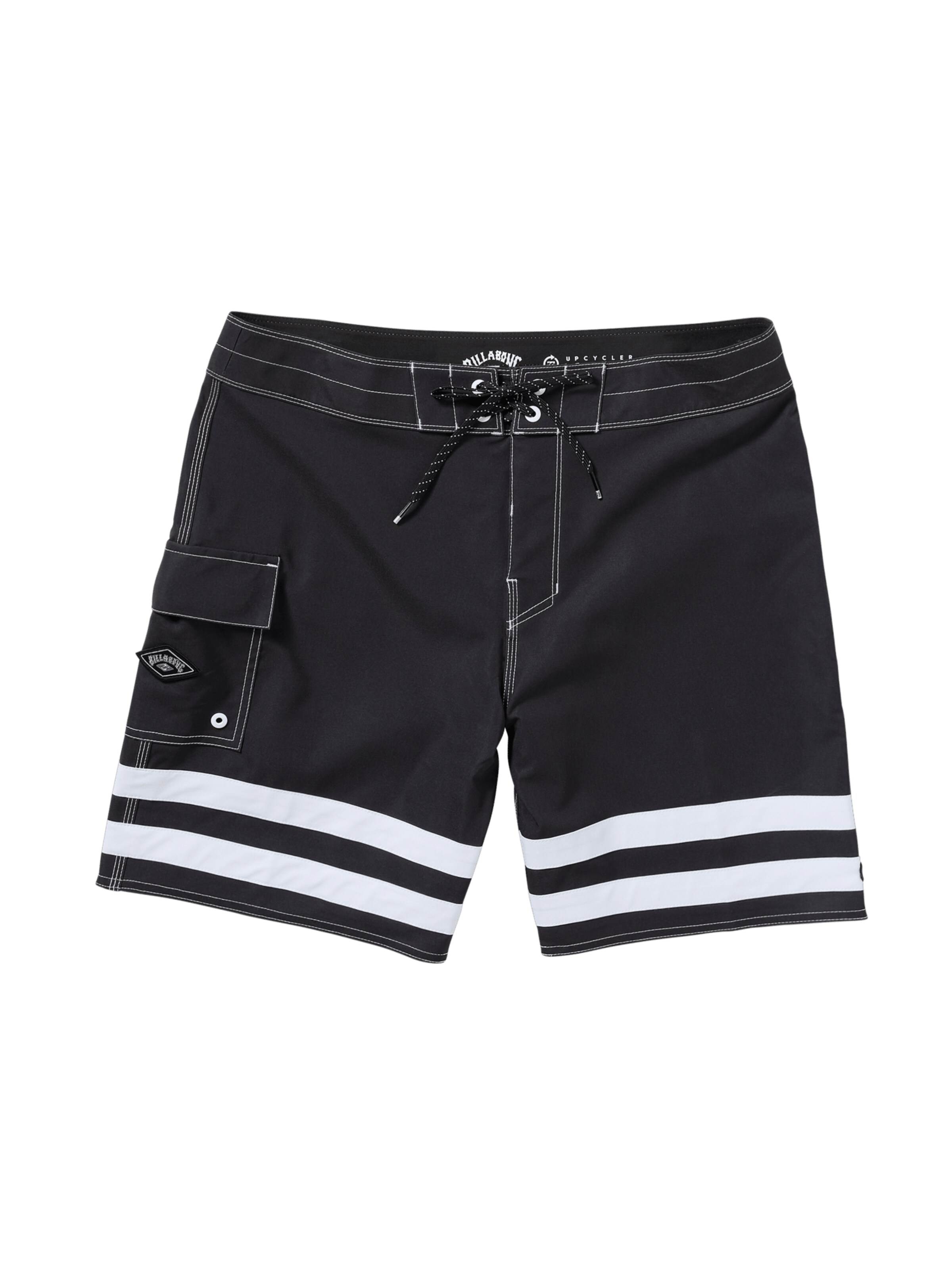 Boardshorts 'Burleigh Original Pro' BILLABONG en noir : devant