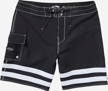 Boardshorts 'Burleigh Original Pro' BILLABONG en noir : devant