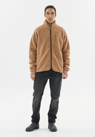 Whistler Fleece jas 'Tekapo' in Bruin