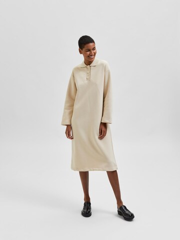 Robe 'Kofi' SELECTED FEMME en beige