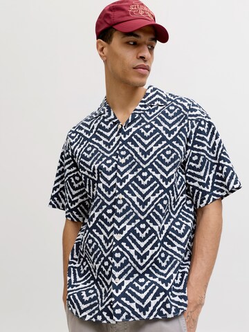 Comfort fit Camicia 'JJMILO' di JACK & JONES in blu