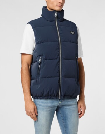 Gilet Philipp Plein en bleu : devant