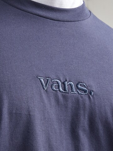VANS Regularny krój Koszulka 'Essential' w kolorze niebieski