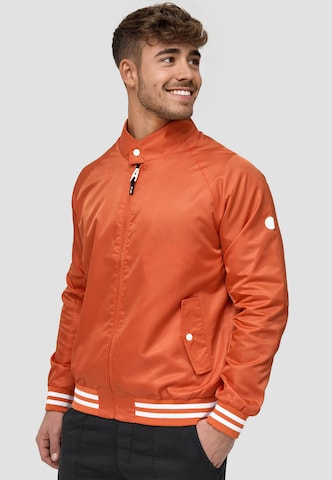 INDICODE JEANS Between-Season Jacket ' Ayser ' in Orange