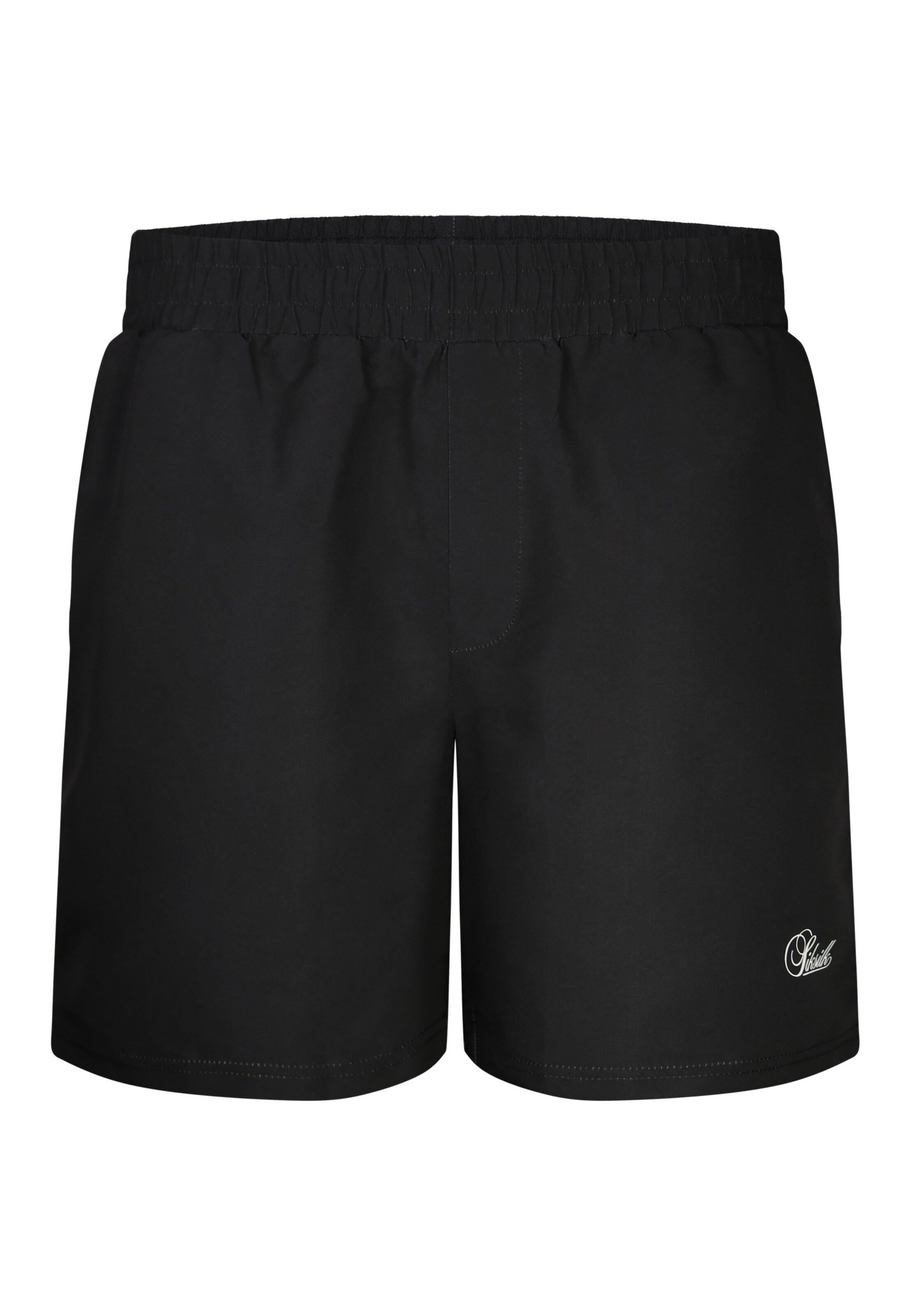 SikSilk Zwembroek in Zwart: voorkant