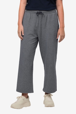 Loosefit Pantalon Ulla Popken en gris : devant