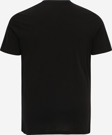 Jack & Jones Plus T-shirt 'ETRA' i svart