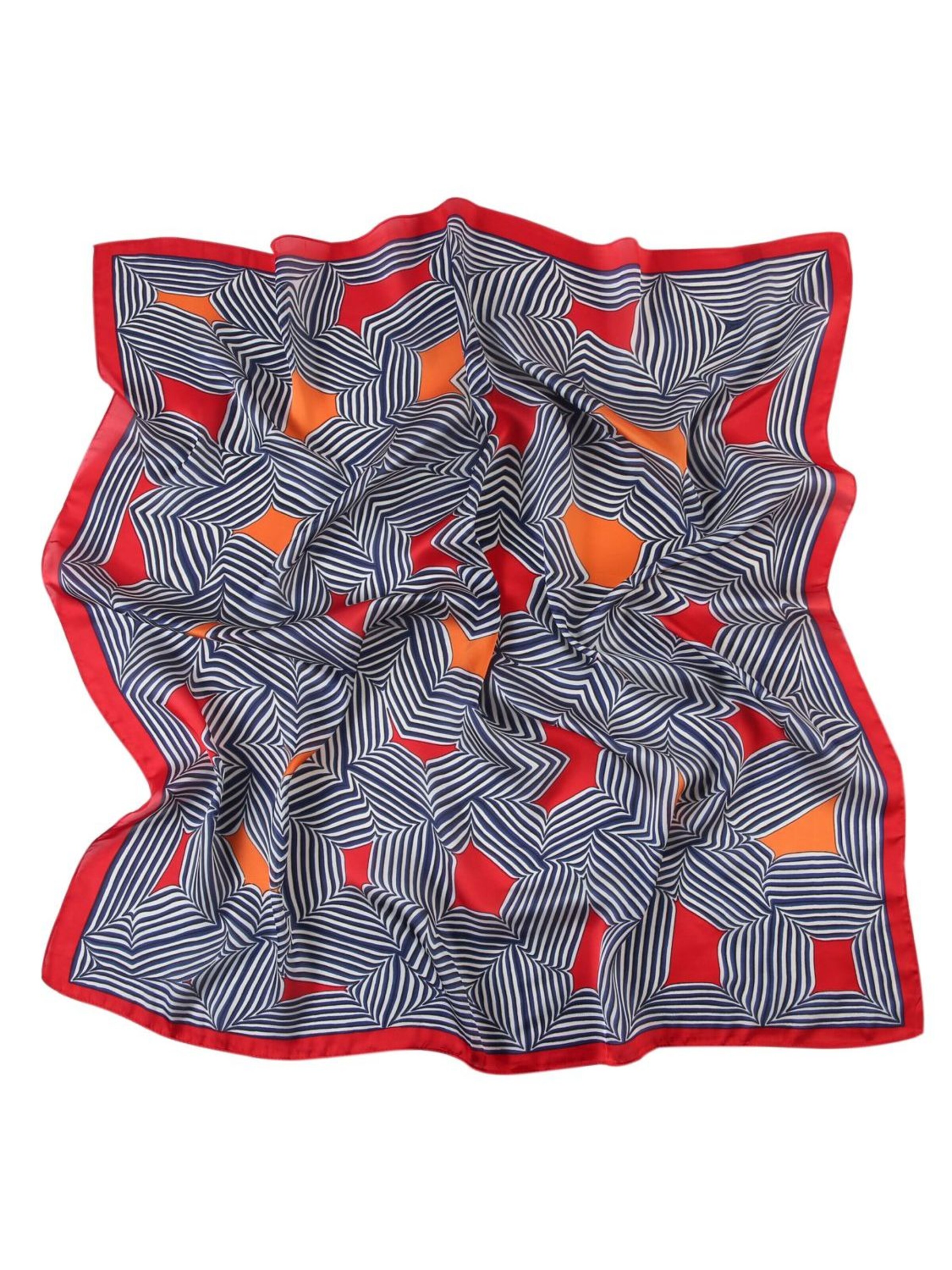 Écharpe 'Psycho Zoé' alberto cabale en rouge : devant