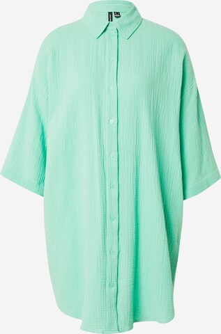 Robe-chemise 'NATALI' VERO MODA en vert : devant