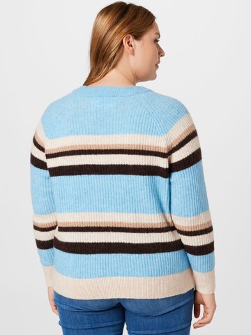 Selected Femme Curve Sweater 'STINE' in Blue