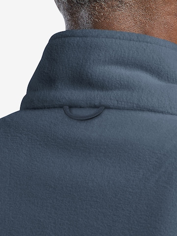 JACK WOLFSKIN Athletic Fleece Jacket 'Winterstein' in Blue