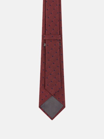 Cravate Boggi Milano en rouge