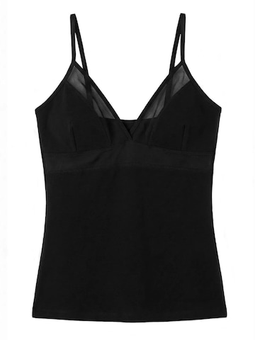 Top 'Tanktops & Camis' di ÖTS in nero: frontale