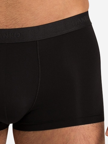 Hanro Boxershorts 'Micro Touch'‌‌‌‌‌‌‌‌‌‌ in Schwarz