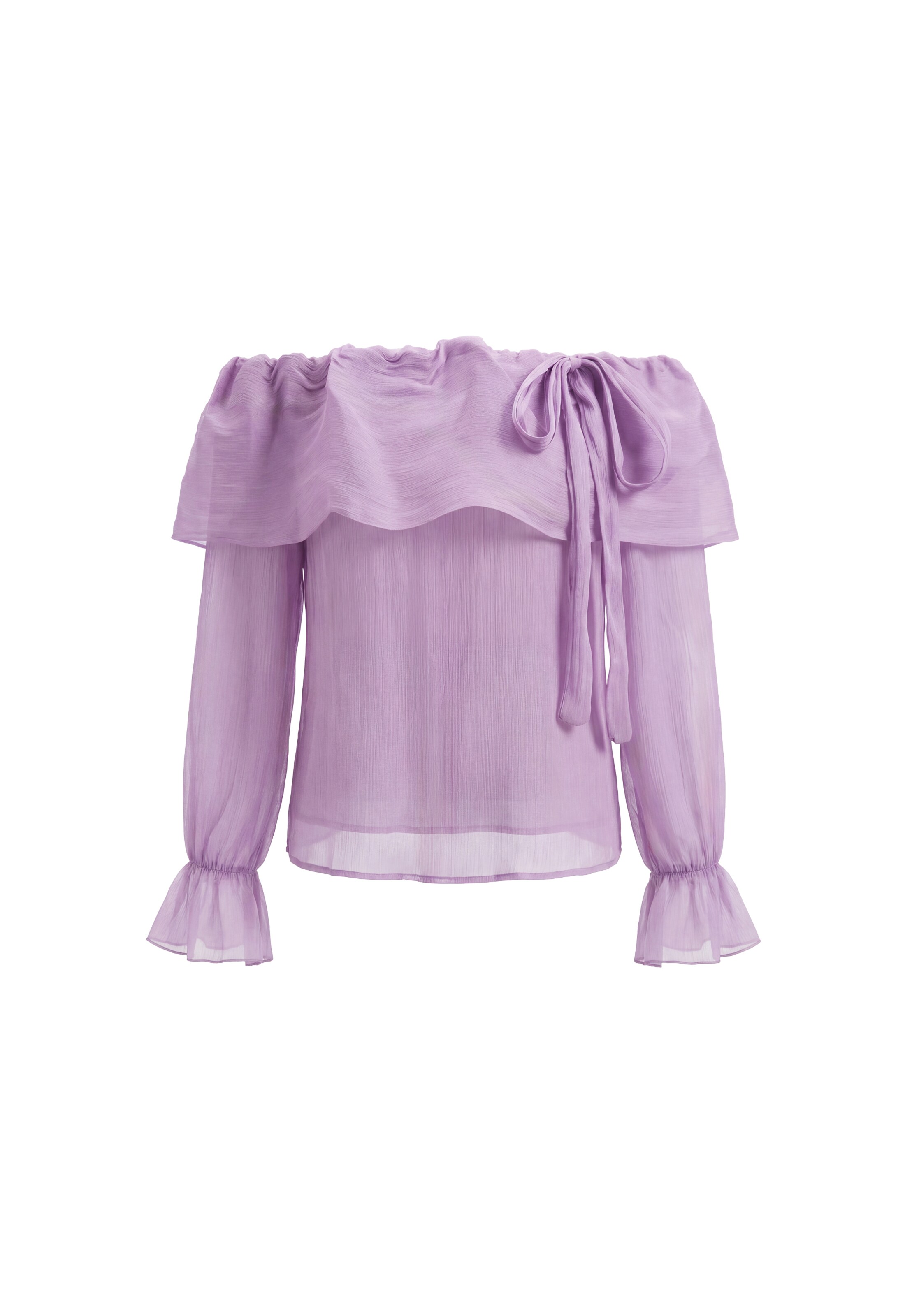 faina Bluse in XS in lila, Produktansicht
