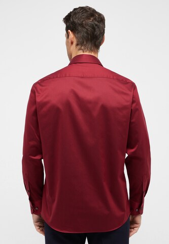 ETERNA Regular fit Button Up Shirt in Red