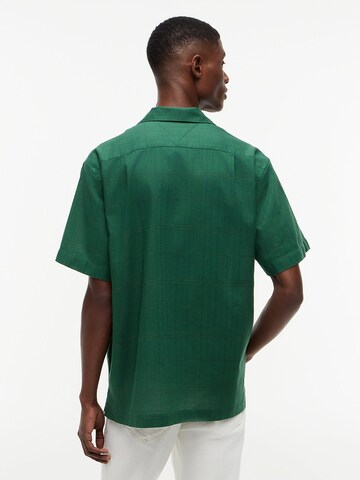 TOMMY HILFIGER Comfort Fit Hemd in Grün