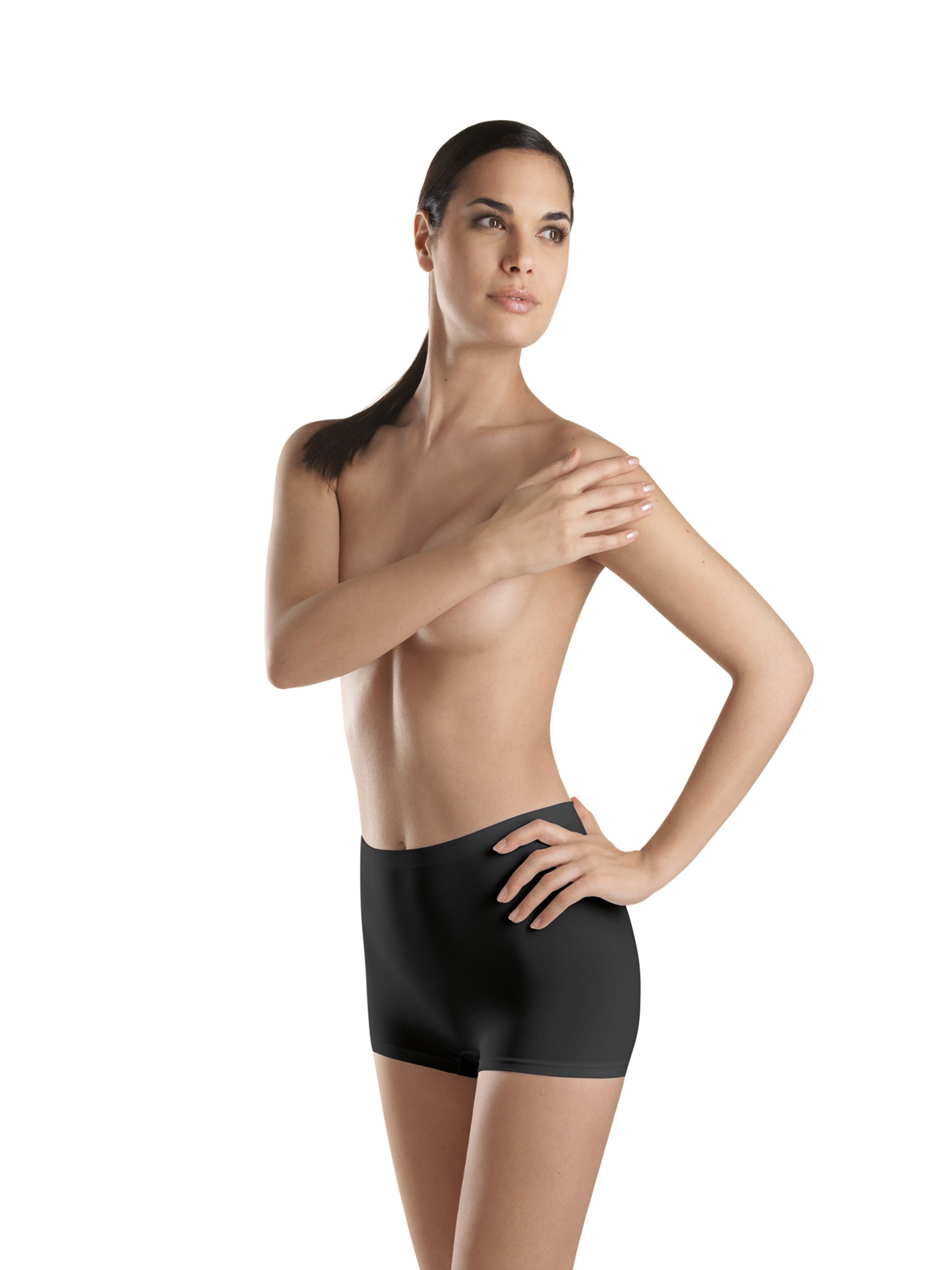 Hanro Panty ' Touch Feeling ' in Black: front