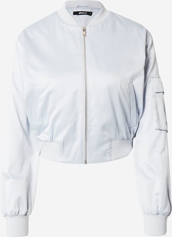 Gina Tricot Between-Season Jacket in Blue: front