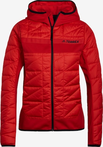 ADIDAS TERREX Outdoorjas in Rood: voorkant