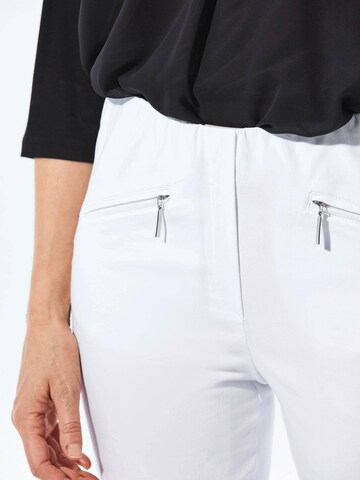 Goldner Tapered Trousers 'LOUISA' in White