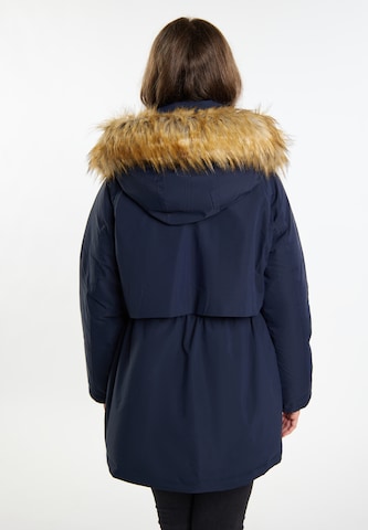 Parka d’hiver Usha en bleu