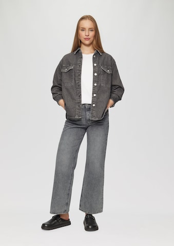 QS Wide Leg Jeans 'Catie' in Grau