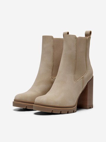 Chelsea Boots 'ONLBRAVE' ONLY en beige