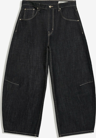 Bershka Barrel Jeansy w kolorze niebieski: przód
