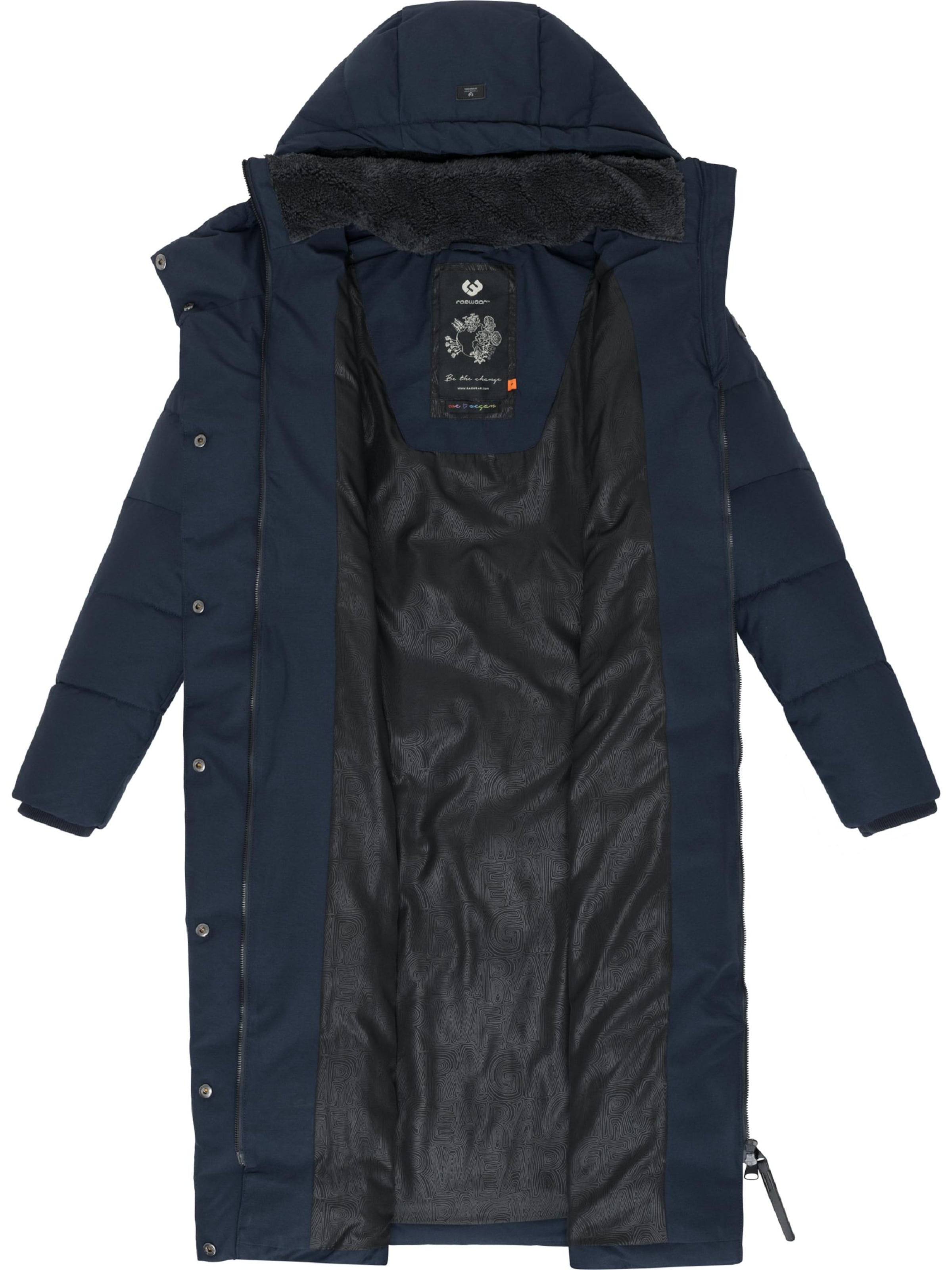 Ragwear Wintermantel 'Pavla' in Blauw