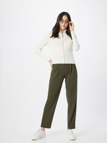 ABOUT YOU Loose fit Pleat-front trousers 'Mina' in Green