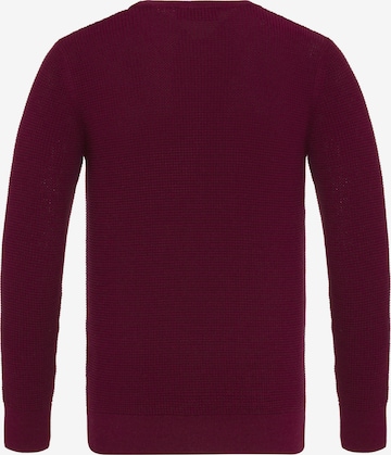 Pullover 'ALJAMAIN' di DENIM CULTURE in rosso