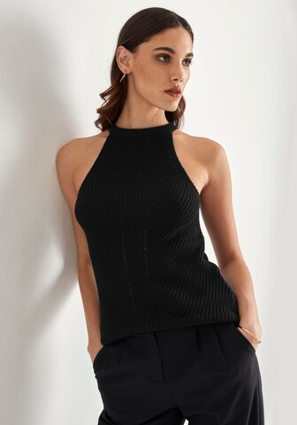 HECHTER PARIS Top in Schwarz