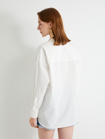 Koton Bluse in Weiß