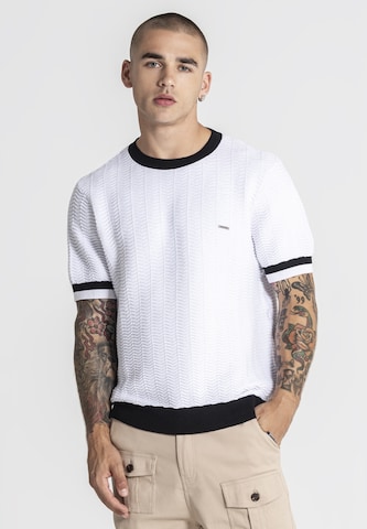 Gianni Kavanagh Pullover in Weiß: Vorderseite