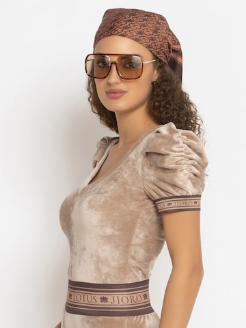 JIORO Top 'ESSENTIALS' in Beige