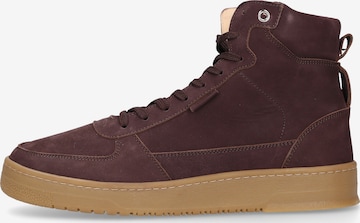 N91 Sneakers laag 'Bball Hi M AN' in Bruin: voorkant