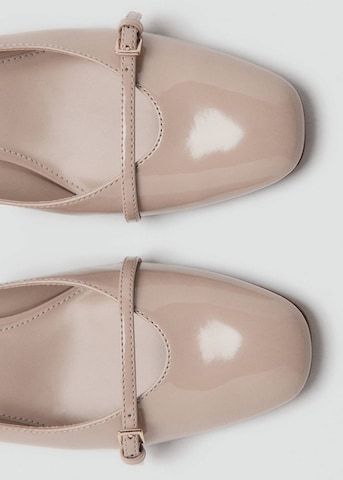 MANGO Espadrilles 'Janet' in Beige
