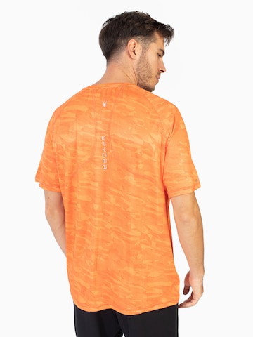 T-Shirt fonctionnel Spyder en orange