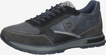bugatti Athletic lace-up shoe in Blue: front