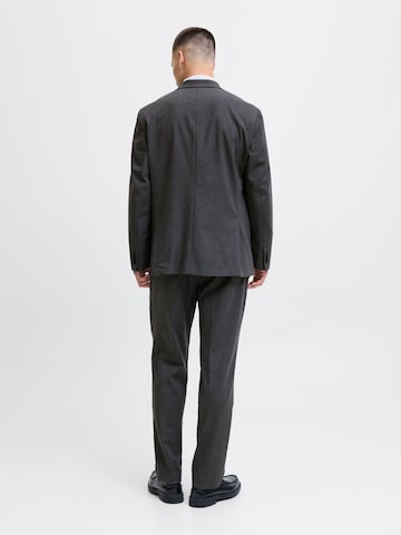 JACK & JONES Regular Pleat-front trousers 'JPRTheo' in Grey