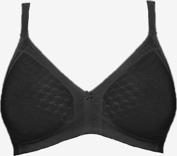 SUSA Minimiser Bra 'Topsy' in Black: front
