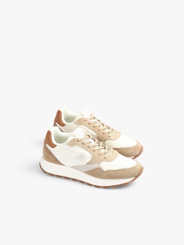 Scalpers Sneakers laag 'Gina' in Beige