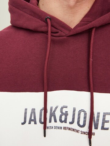 Bluză de molton 'Dan' de la JACK & JONES pe alb